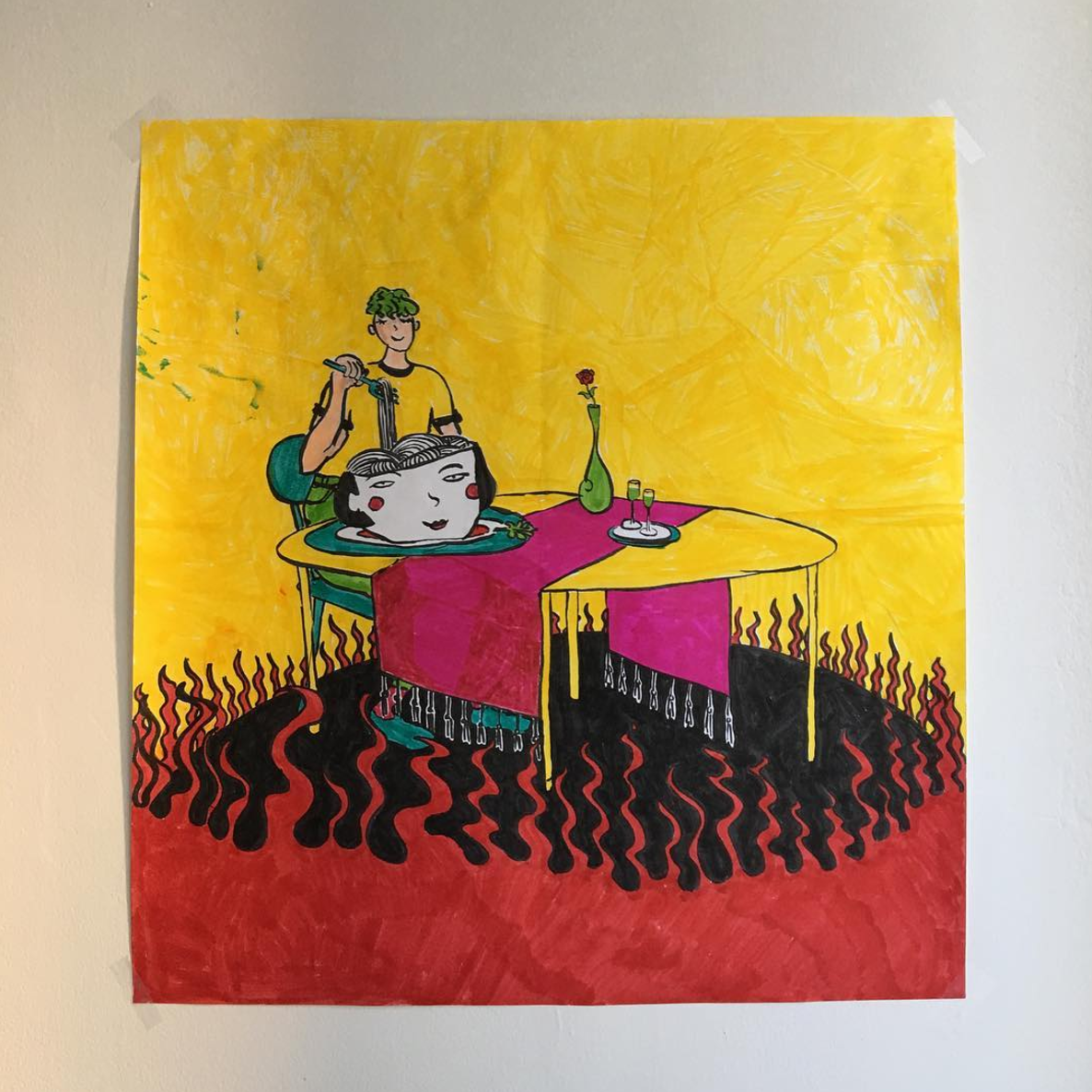 Marker illustration
